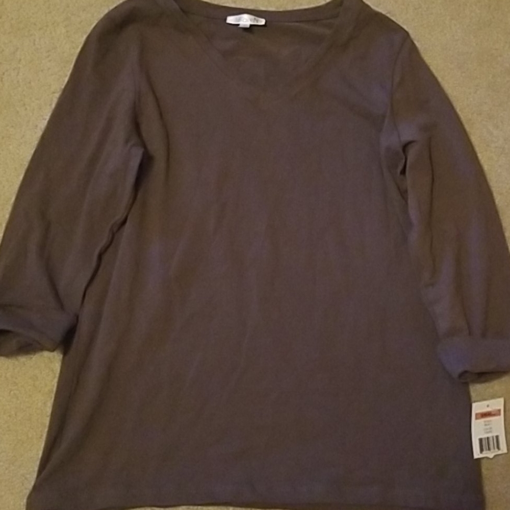 Brown 3/4 Shirt